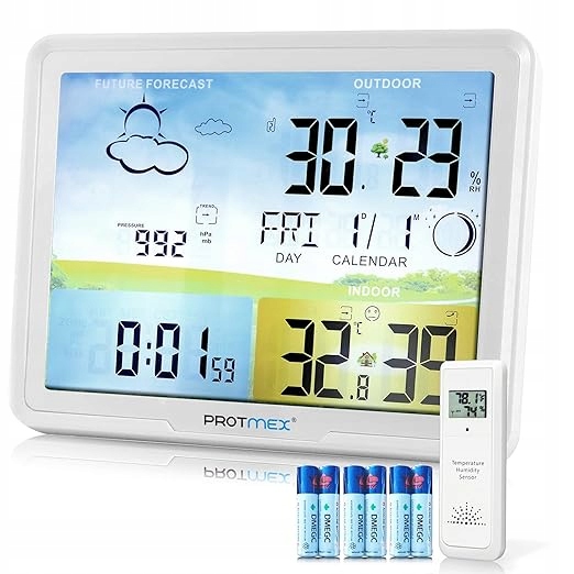 Meteorologická Stanice Promtex PT20A 29 V 1 LCD Senzory