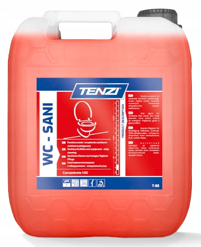 Levně Tenzi Pro Toalety A Sanitární Zařízení 10 L