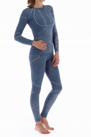 VIKING DAMSKA BIELIZNA TERMO LANA PRO MERINO SET L Marka Viking