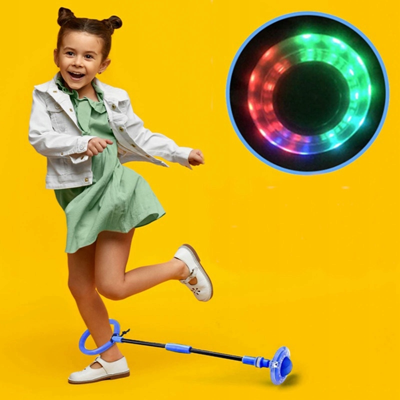 HULA-HOP hulahop hula hoop na nogę skipper do nogi Wysokość produktu 63 cm
