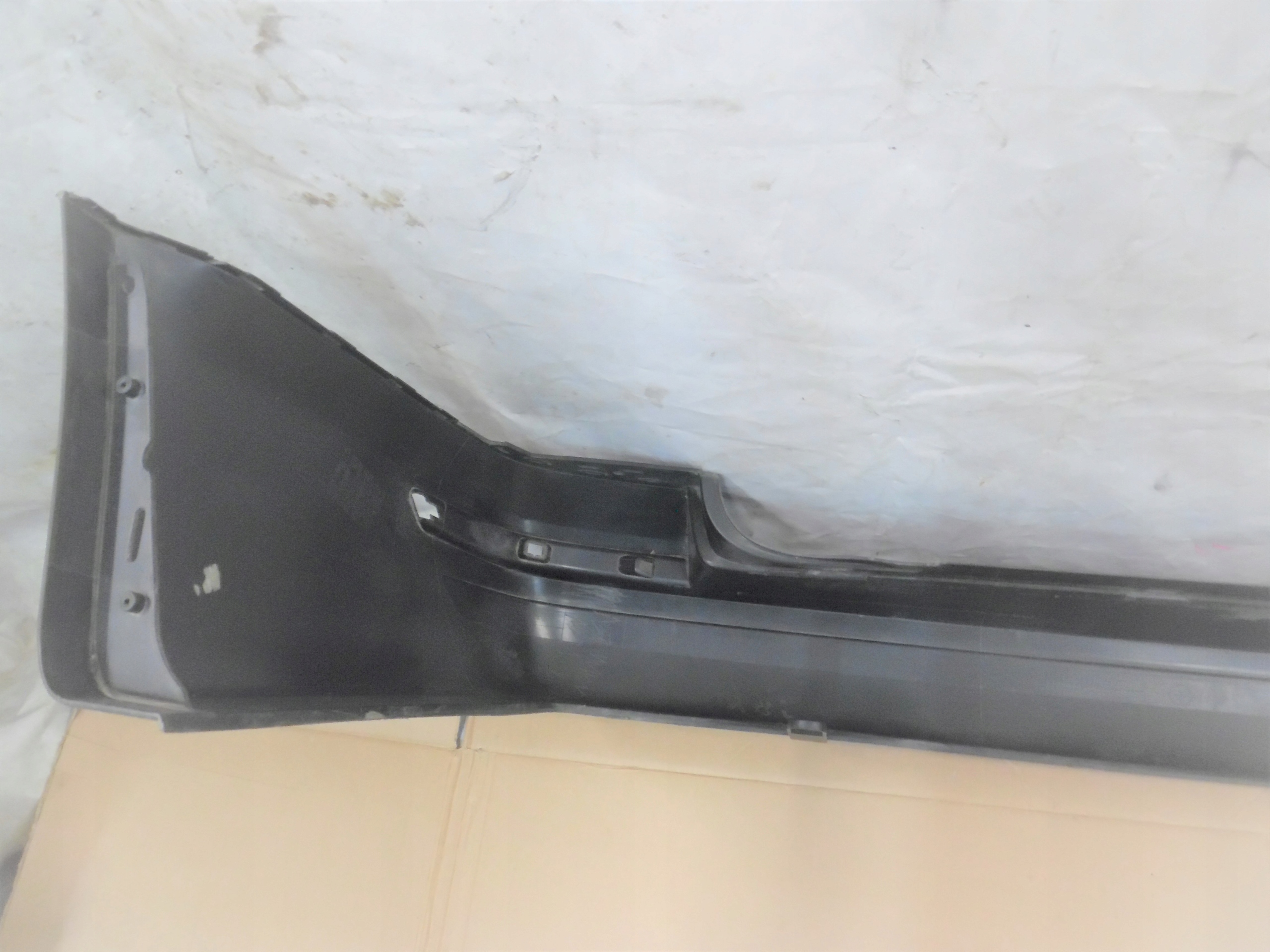 VW T6 TRANSPORTER 16- bumper rear black