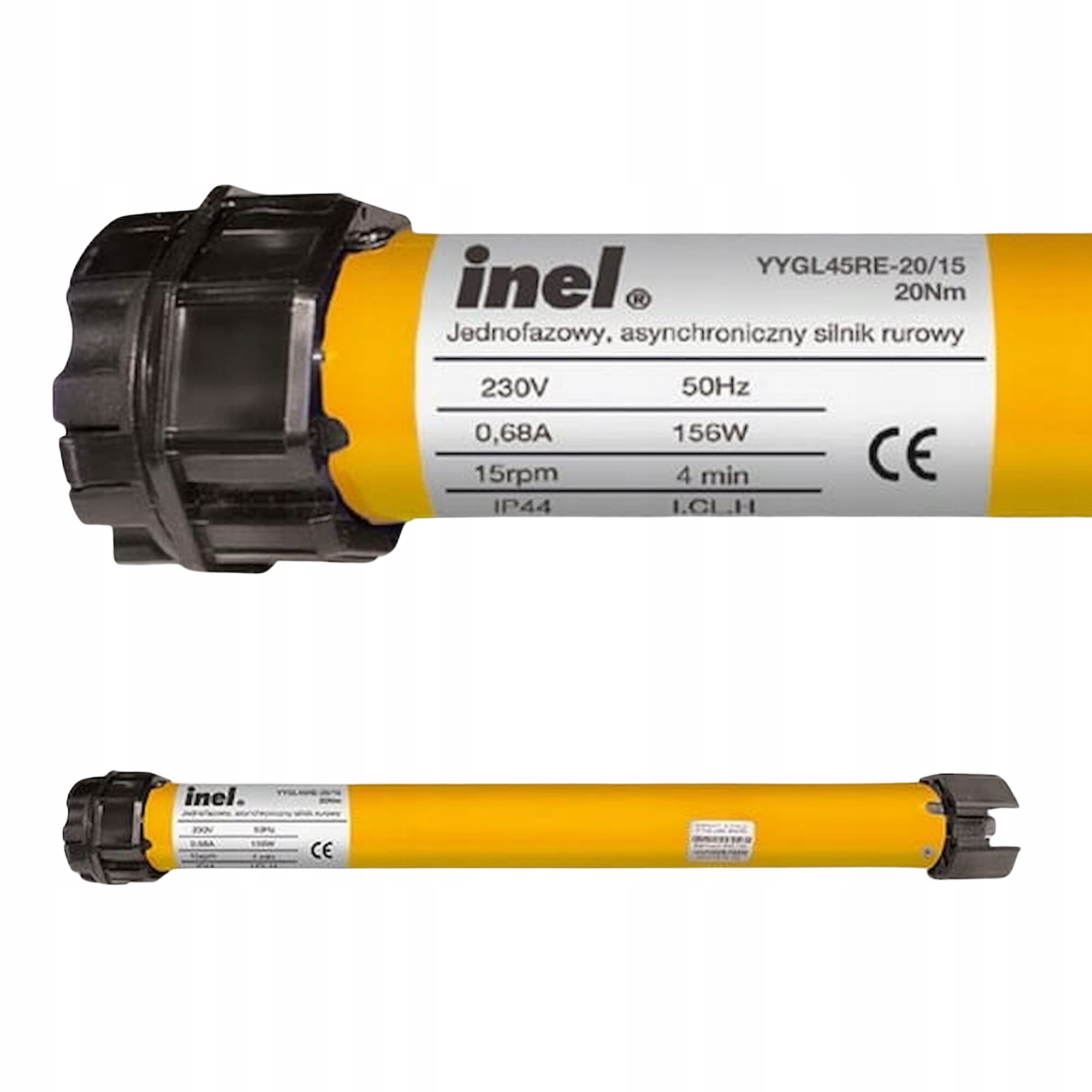 Inel motor pre rolety N-20RE 20/15 do potrubia Ø 60 rádio detekcia prekážok