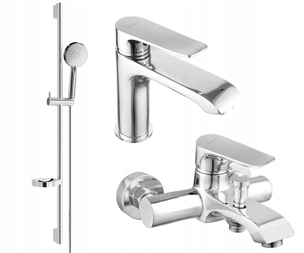 

Mexen Pecos DS75 Zestaw Wannowy Bateria Chrom