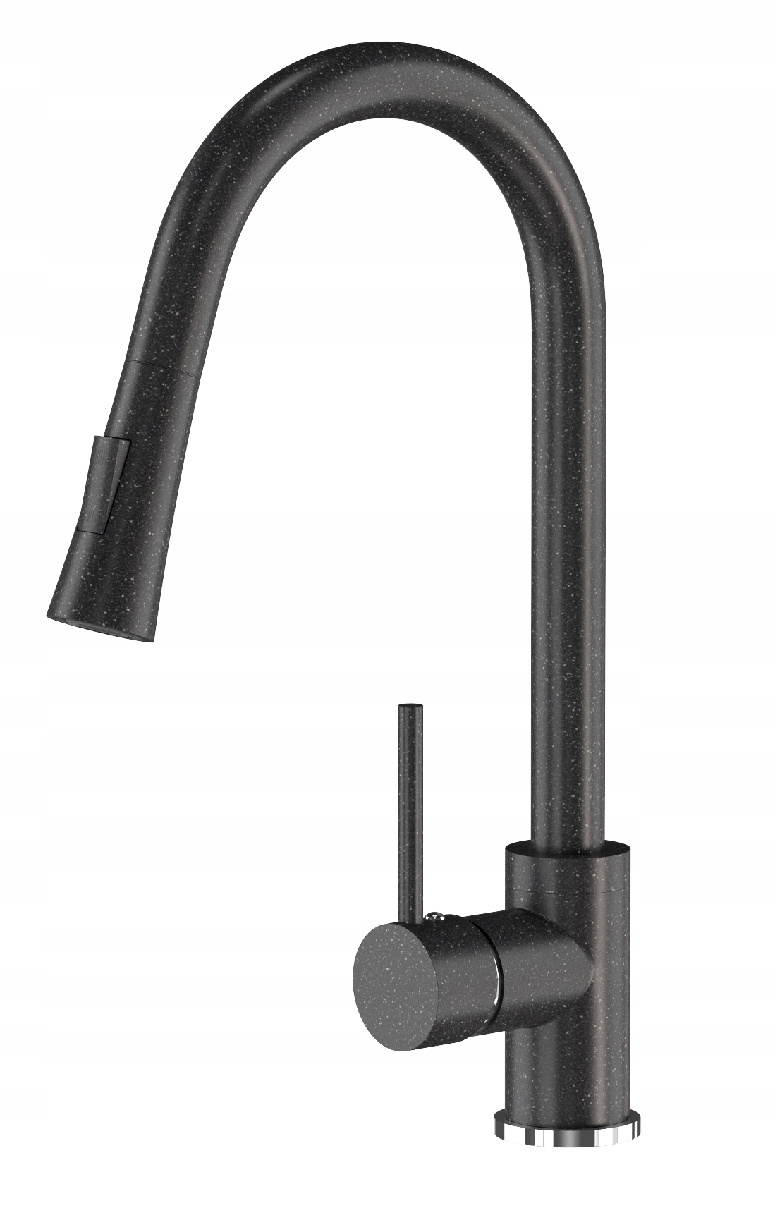 Kuchynský Kohútik S Výsuvným Výtokom Libra Granit