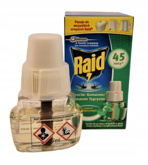 

Środek na komary Raid zapas