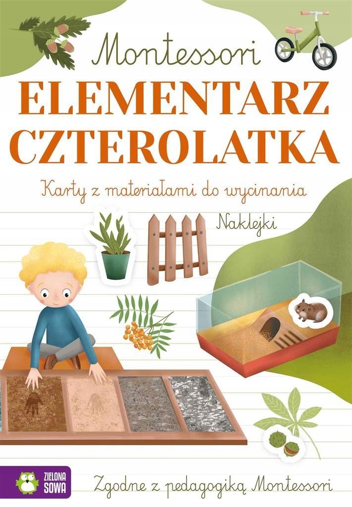 

Montessori. Elementarz Czterolatka