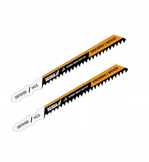 

Dedra 08T010E brzeszczoty do drewna 100/75mm 2szt
