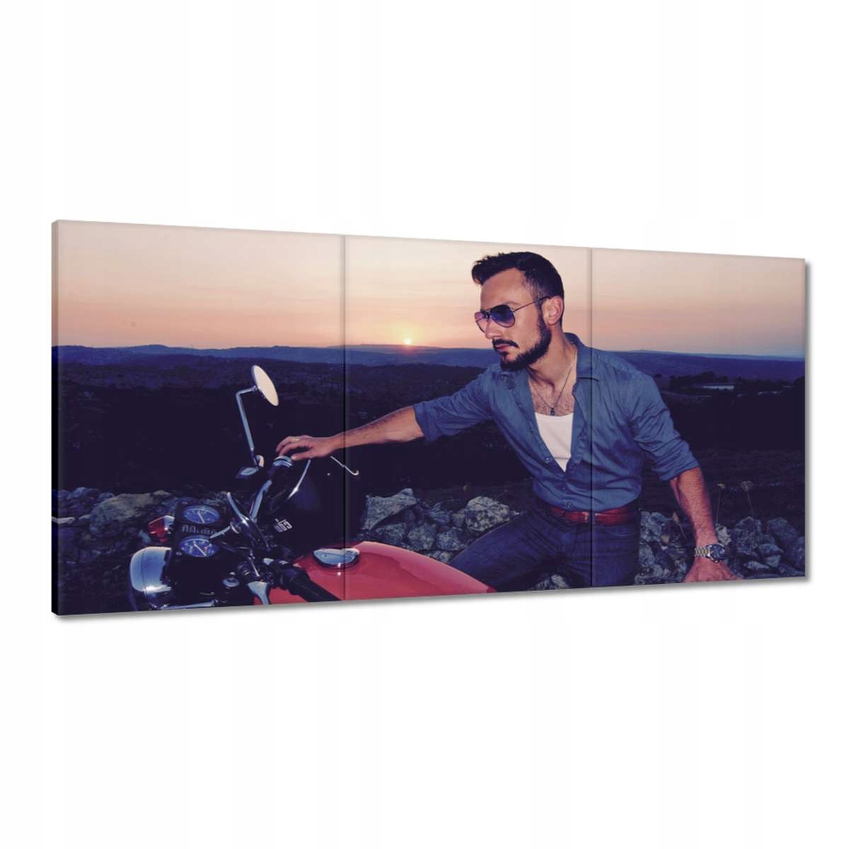 Obrazy 180x90 Motocykel motor