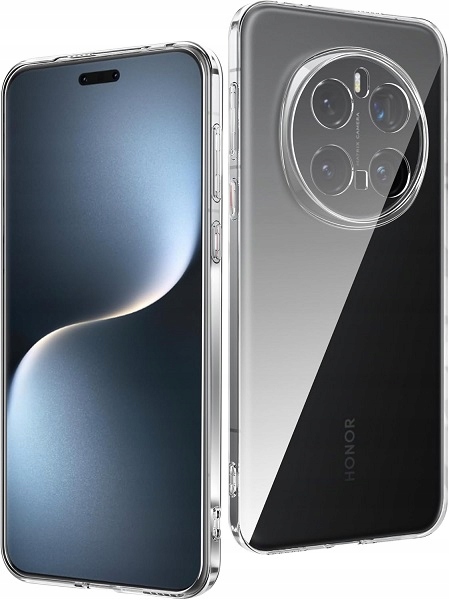 ETUI ULTRA CIENKIE SLIM GUMA TPU SILIKON DO HONOR MAGIC 7 PRO + SZKŁO