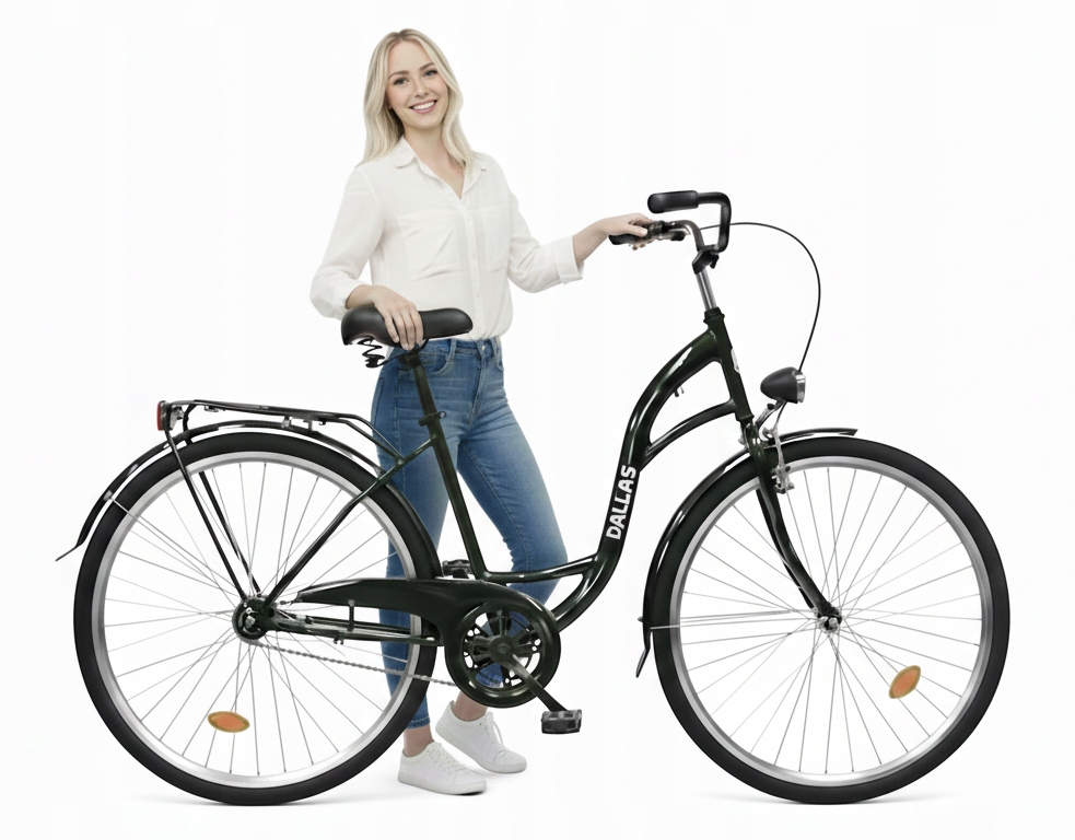 Rower Polski Miejski 28 meski damka damski