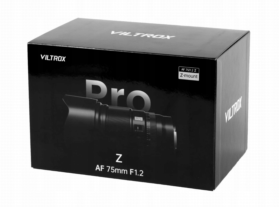 Viltrox AF 75mm F1.2 Nikon Z PRO Stabilizacja nie