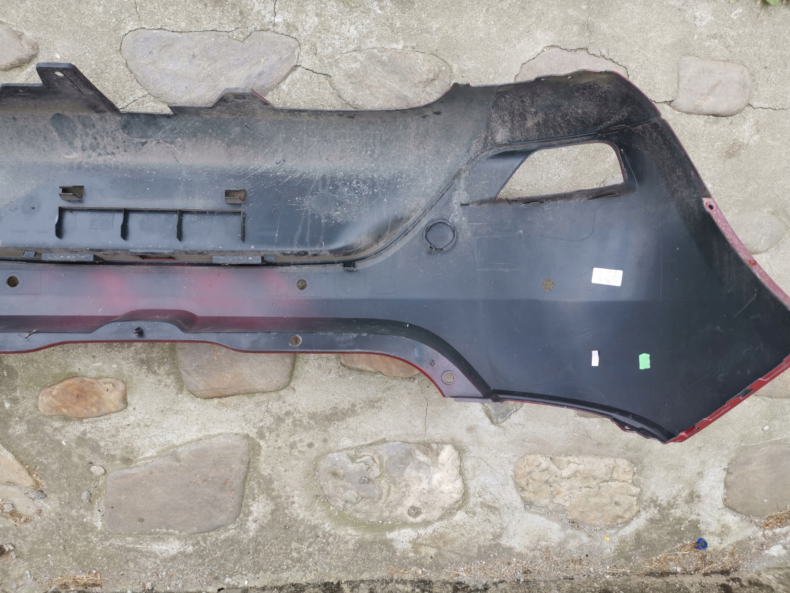 bumper rear part DACIA SANDERO 2 LIFT 16- PDC