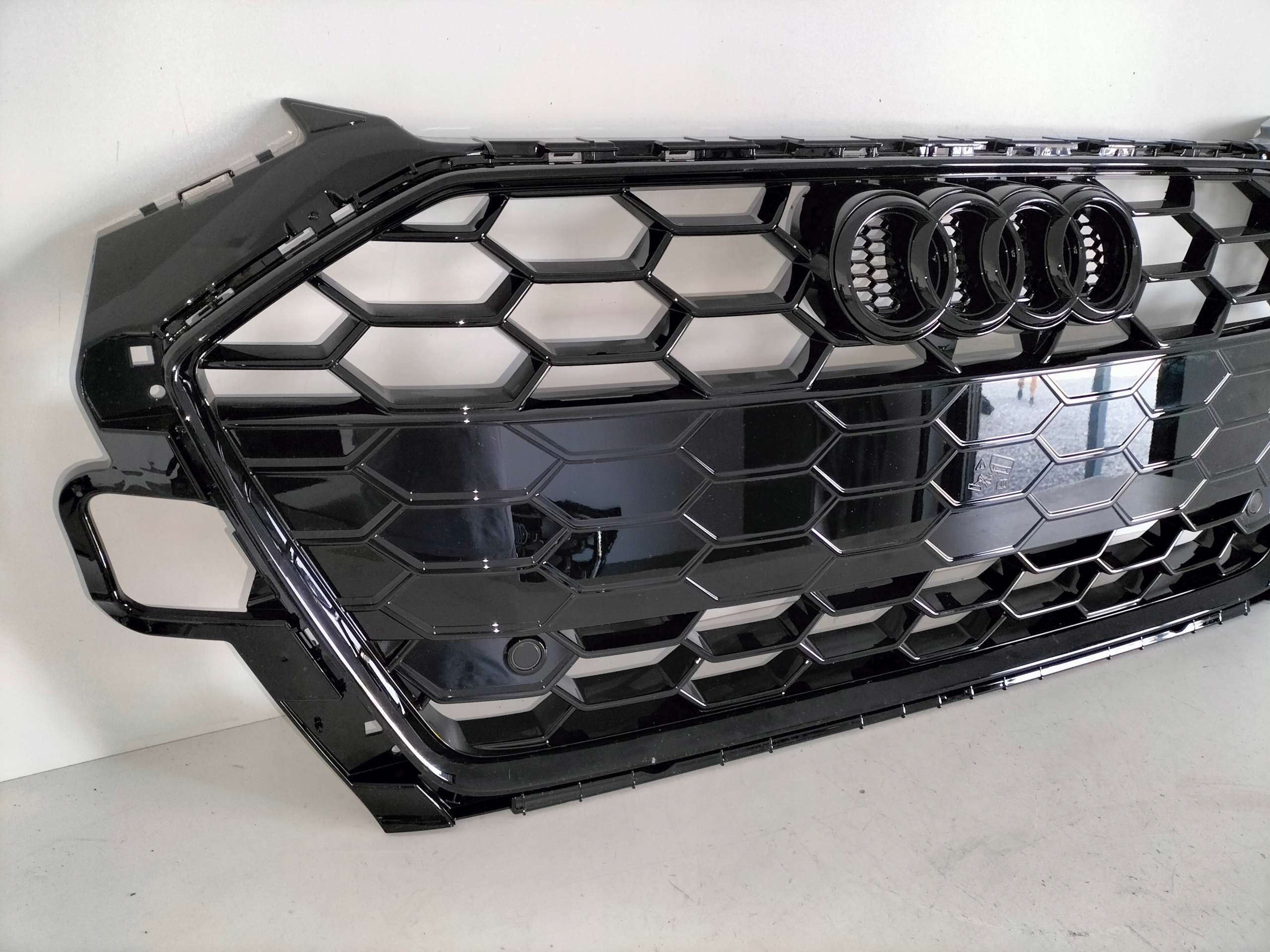 grille grid grill AUDI A4 B9 8W0 LIFT 19- S-LINE BLACK