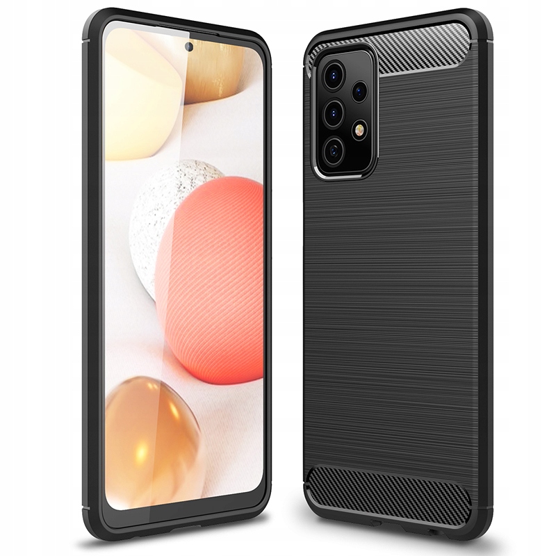 

Etui Tpu Carbon do Galaxy A52, pokrowiec, futerał