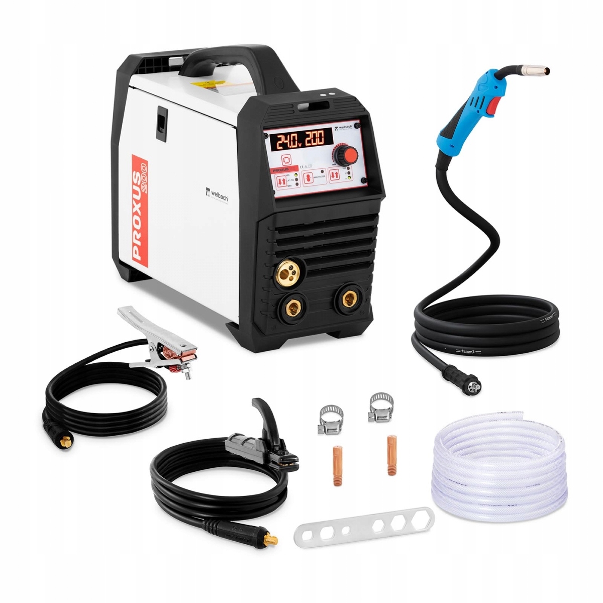 

Spawarka Mig/mag - 200 A - 230 V Stamos 10021126