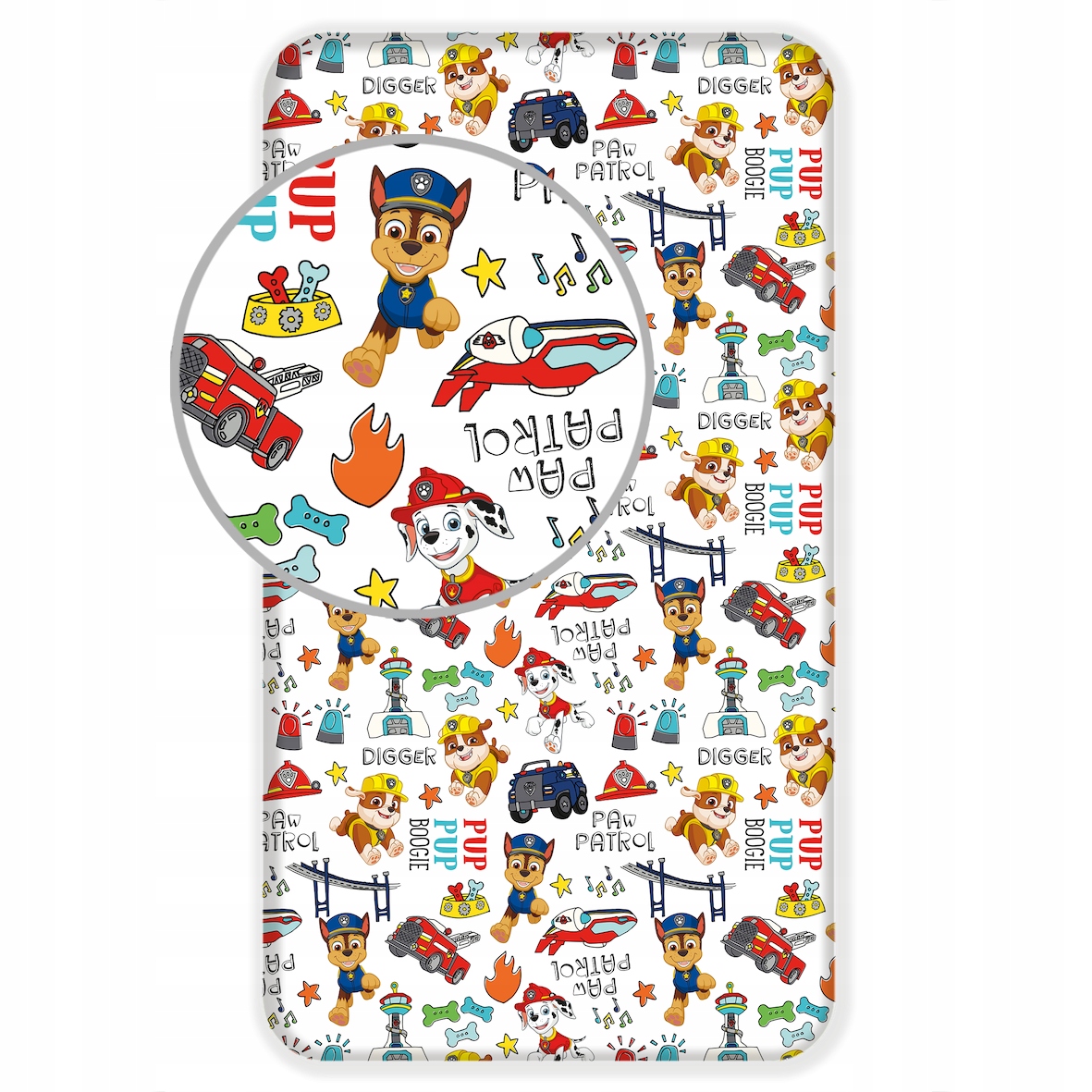 

Prześcieradło Z Gumką 90/200 Psi Patrol