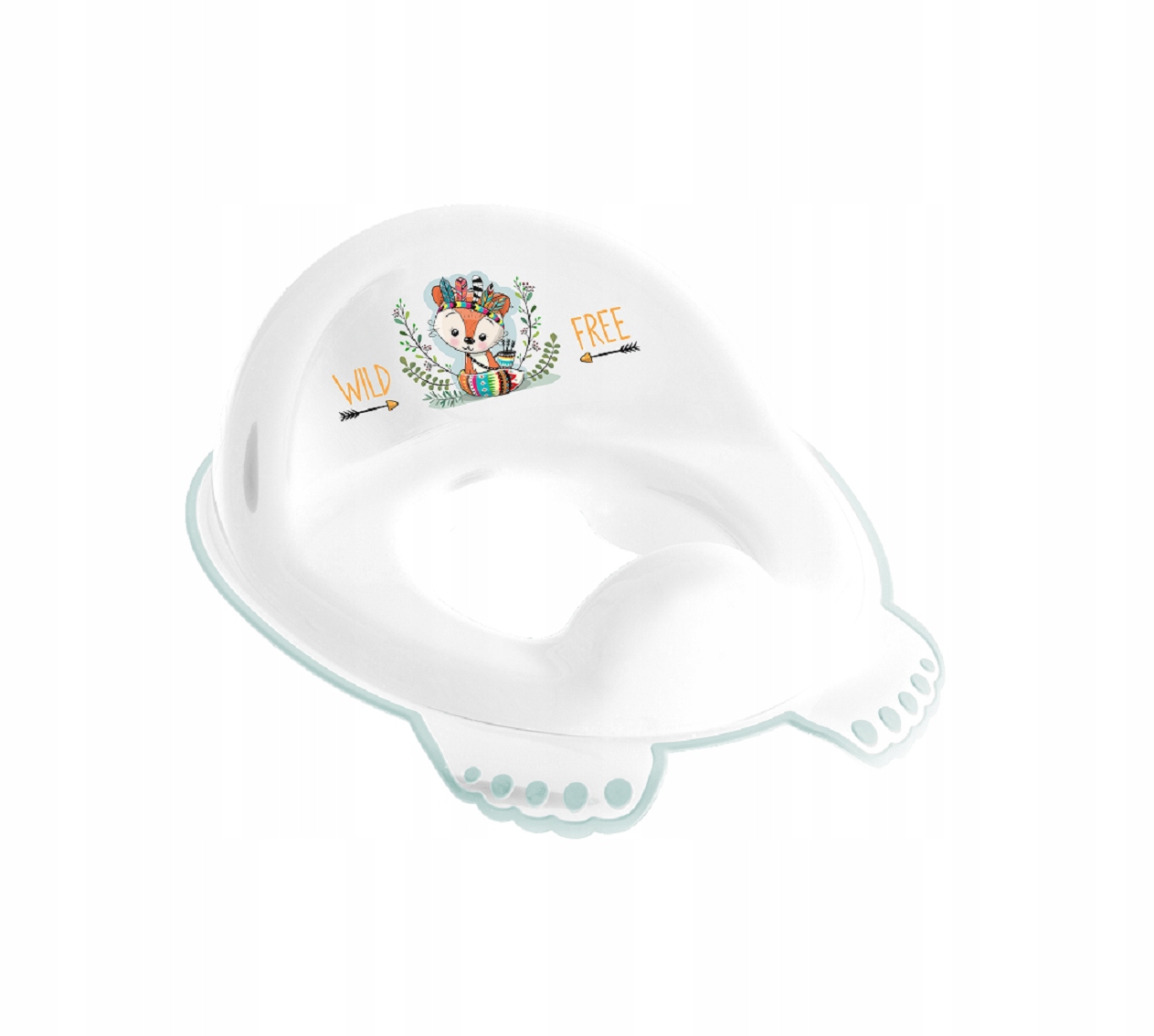 Zestaw NAKŁADKA na sedes DO TOALETY podnóżek PODEST Lisek Marka inna marka