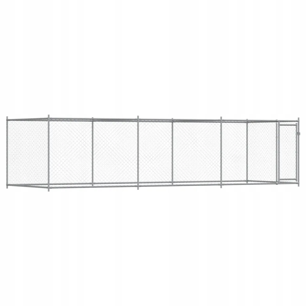 Levně Bouda pro psa VidaXL dřevo vým. zev. 600 cm x 200 cm x 150 cm