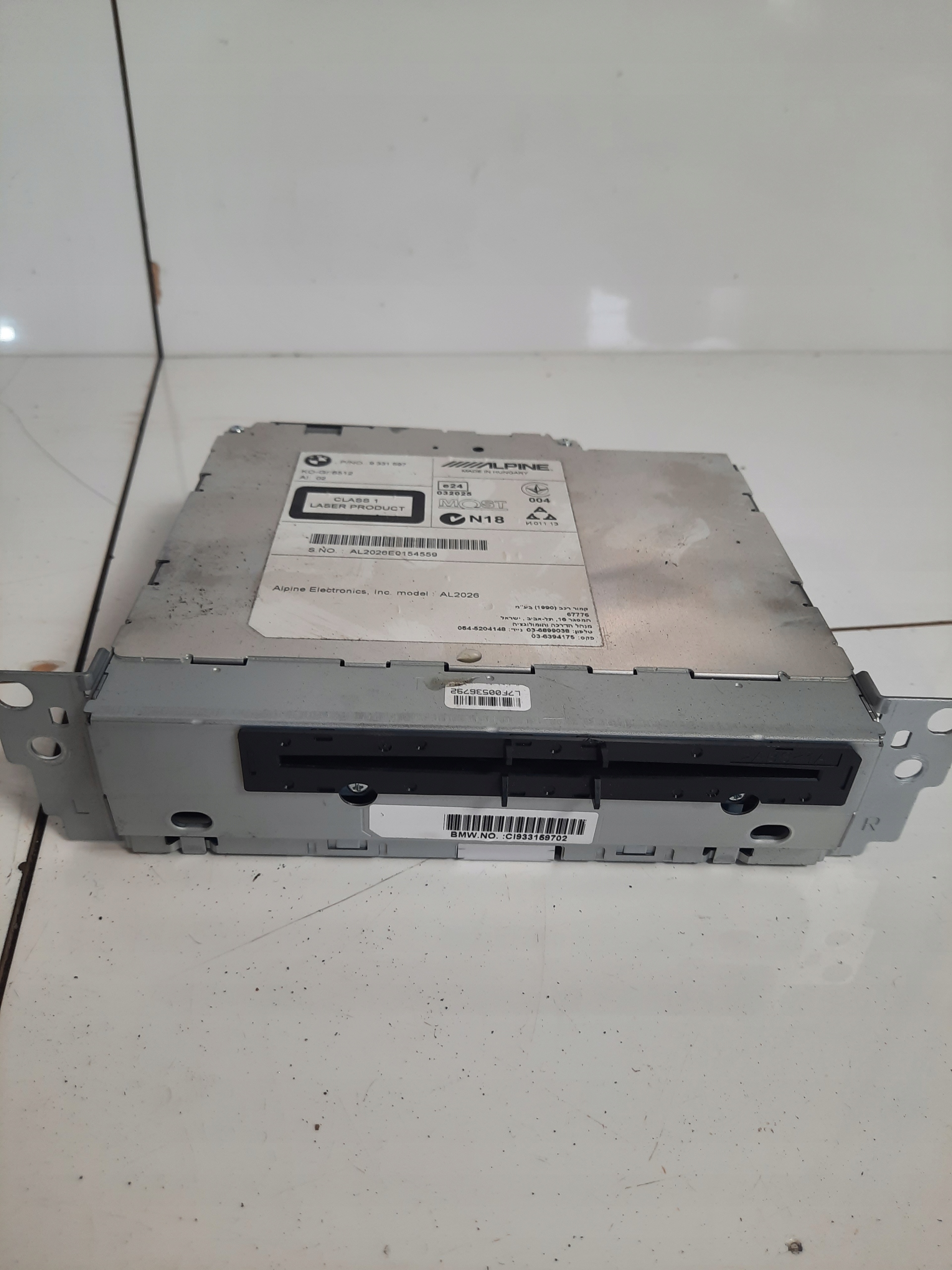 BMW 3 F30 F31 ALPINE радио GPS навигация 9331597