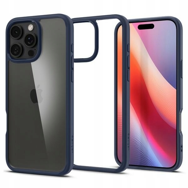 Spigen Ultra Hybrid iPhone 16 Pro 6.3" navy blue/granátový ACS08126
