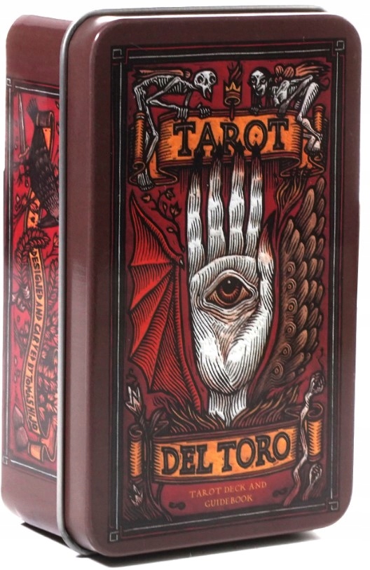 Karty tarota Tarot Del Toro Metalowy Box