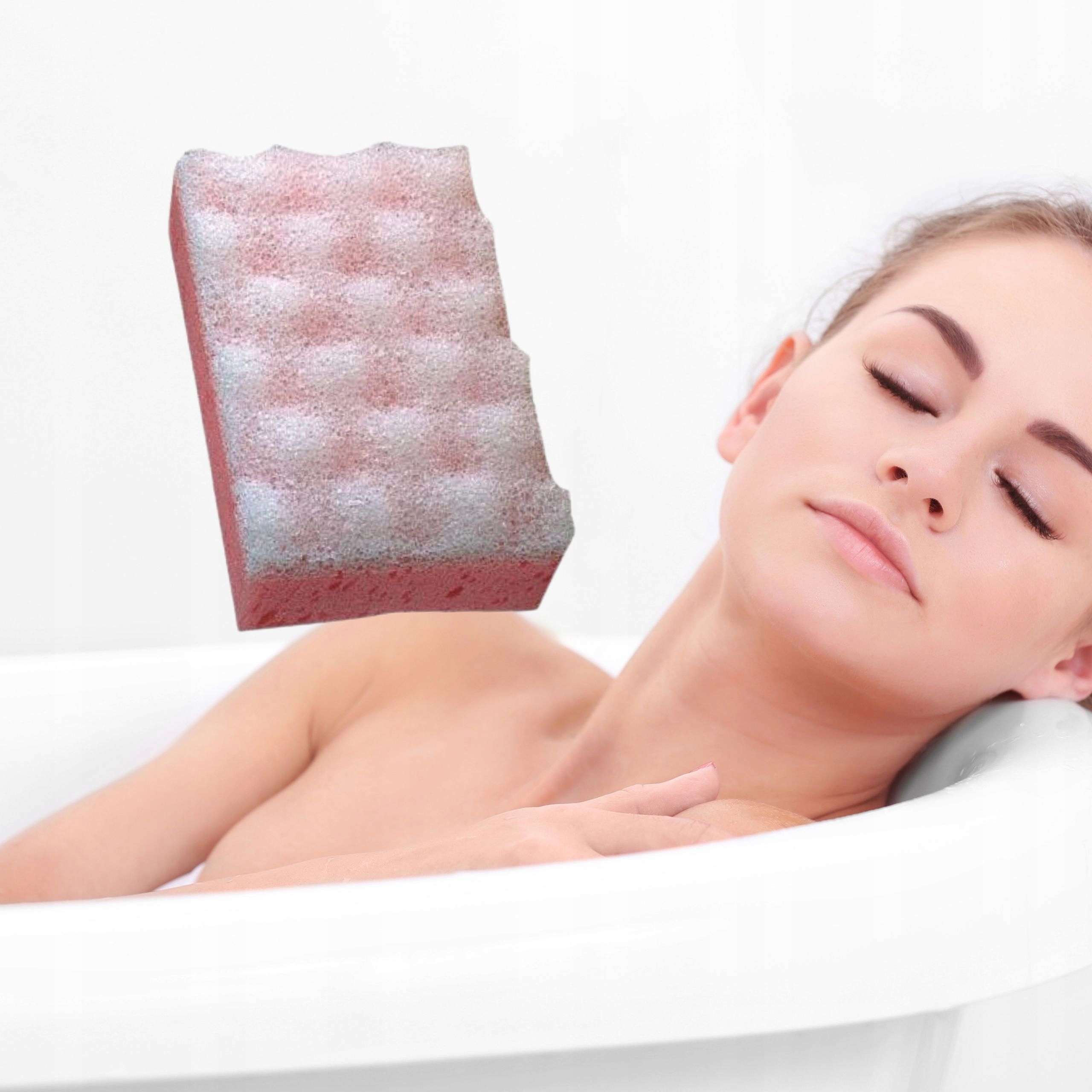 KITTY GĄBKA DO MASAŻU MYCIA KĄPIELI POD PRYSZNIC 2-WARSTWOWA 1SZT PROSTOKĄT Rodzaj gąbka