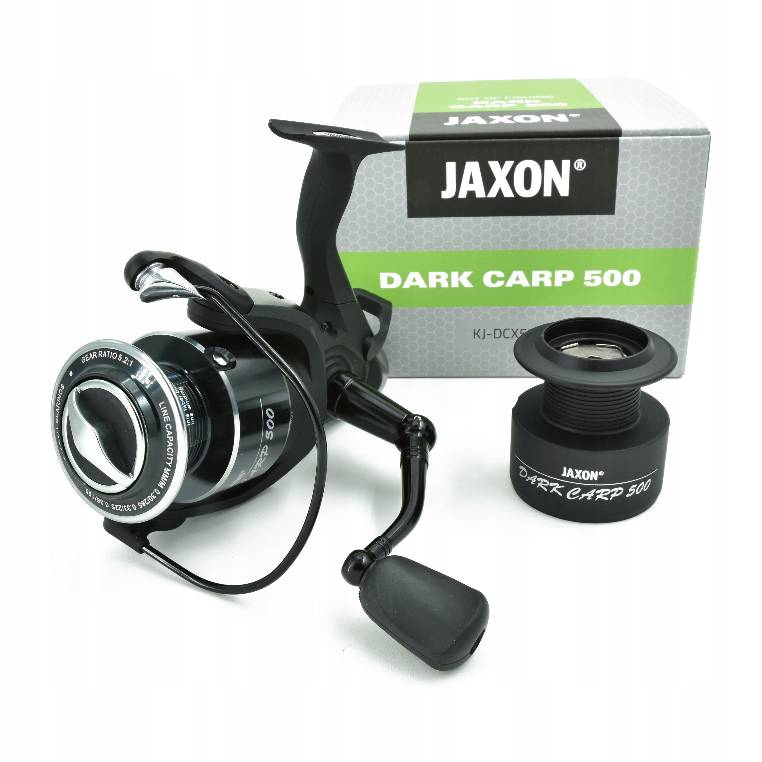 Kołowrotek karpiowy Jaxon Dark Carp 500 6-OWC zapasowa szpula