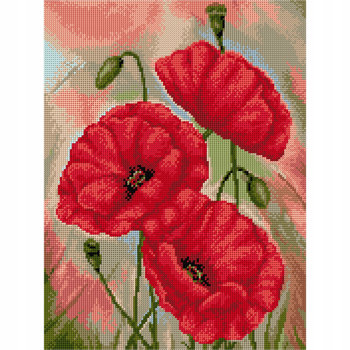 Sada Ariadna kanva mulina vyšívací jehla 30x40 8054