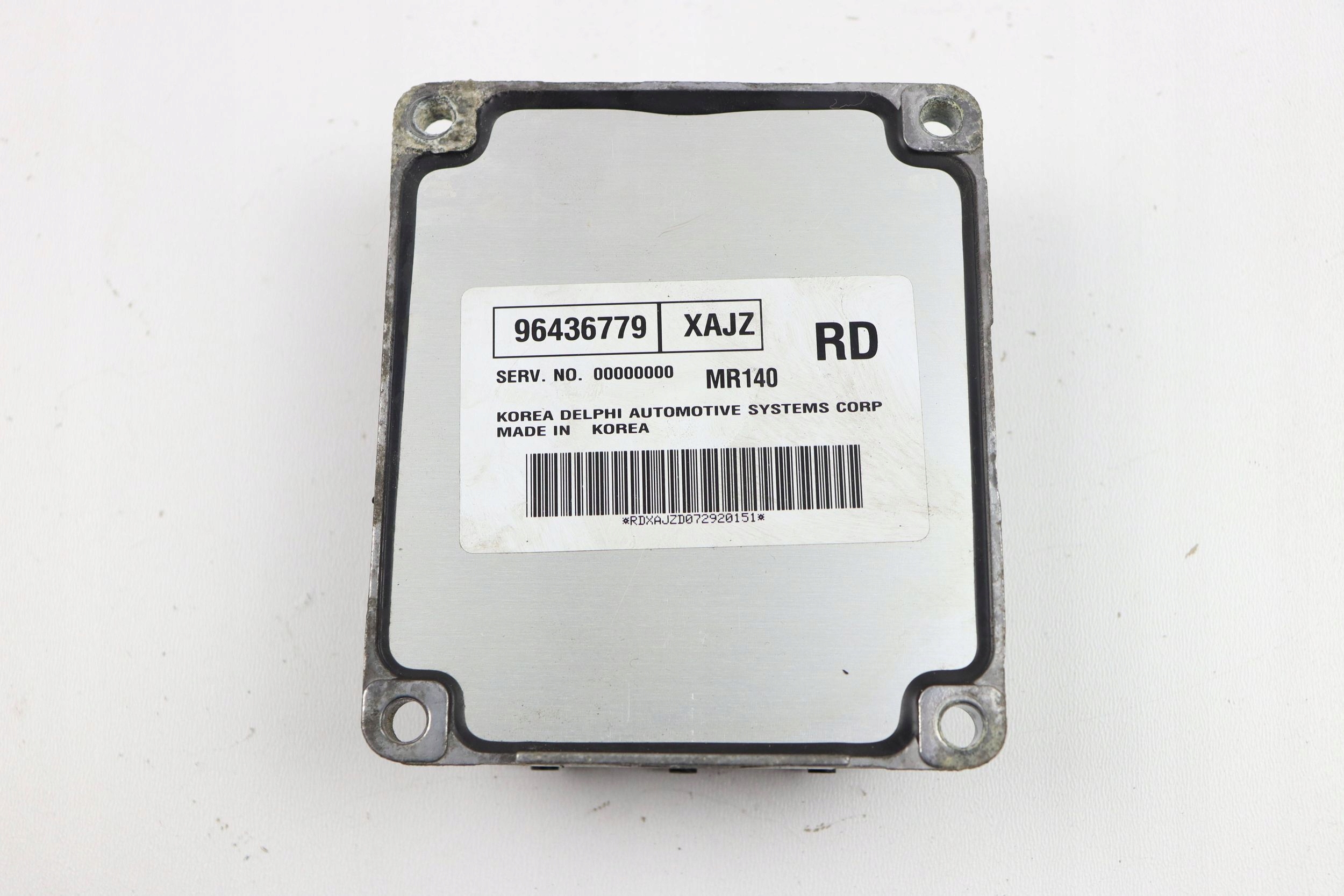 CHEVROLET AVEO II 2 computer control unit of the engine 1.4B 96436779 96436779XAJZ