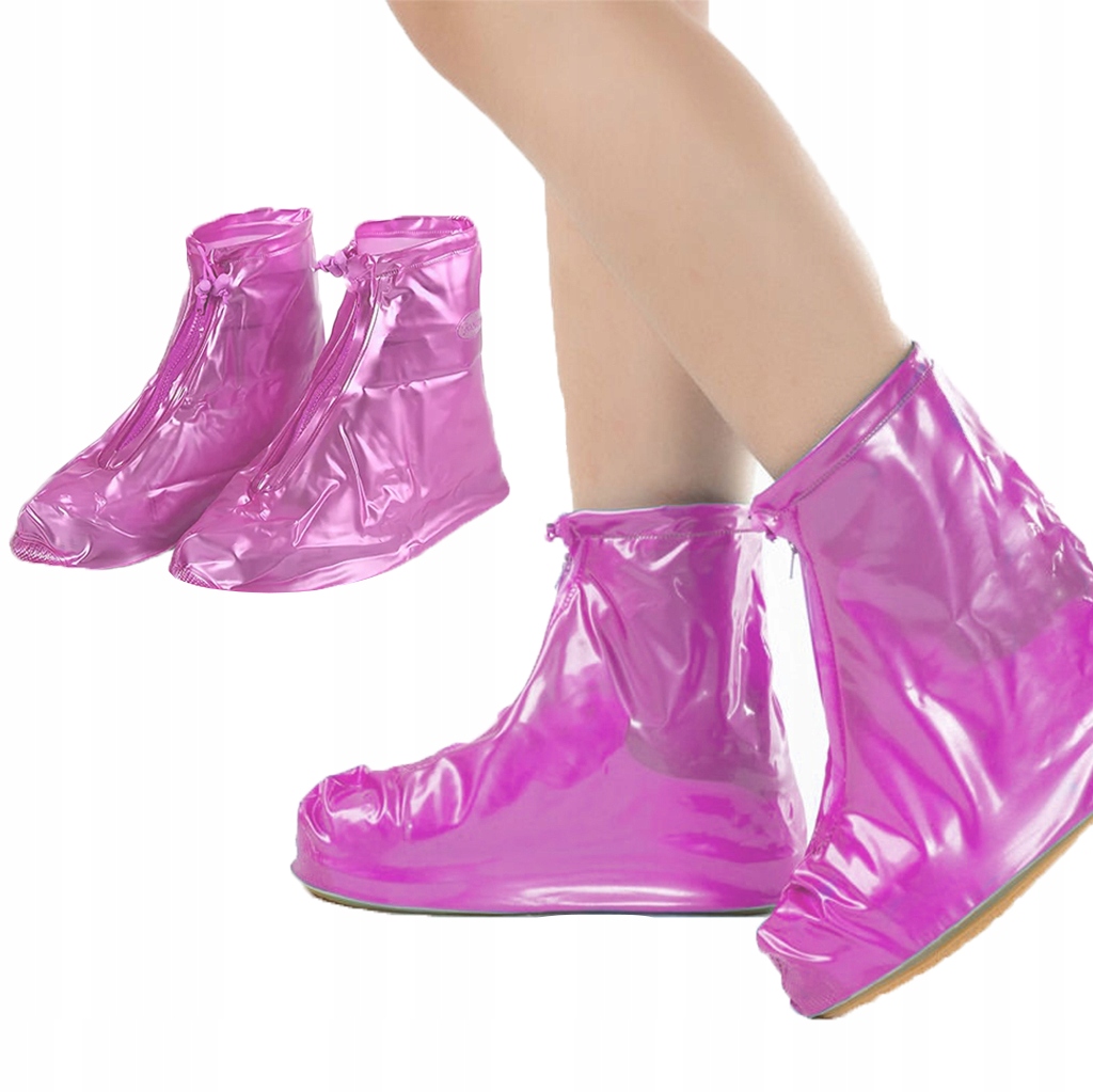 OCHRANIACZE PRZECIWDESZCZOWE NA BUTY XL RÓŻOWE Kod producenta 5234637jyh