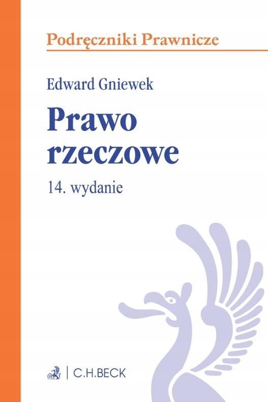 PRAWO RZECZOWE, PROF. DR HAB. EDWARD GNIEWEK