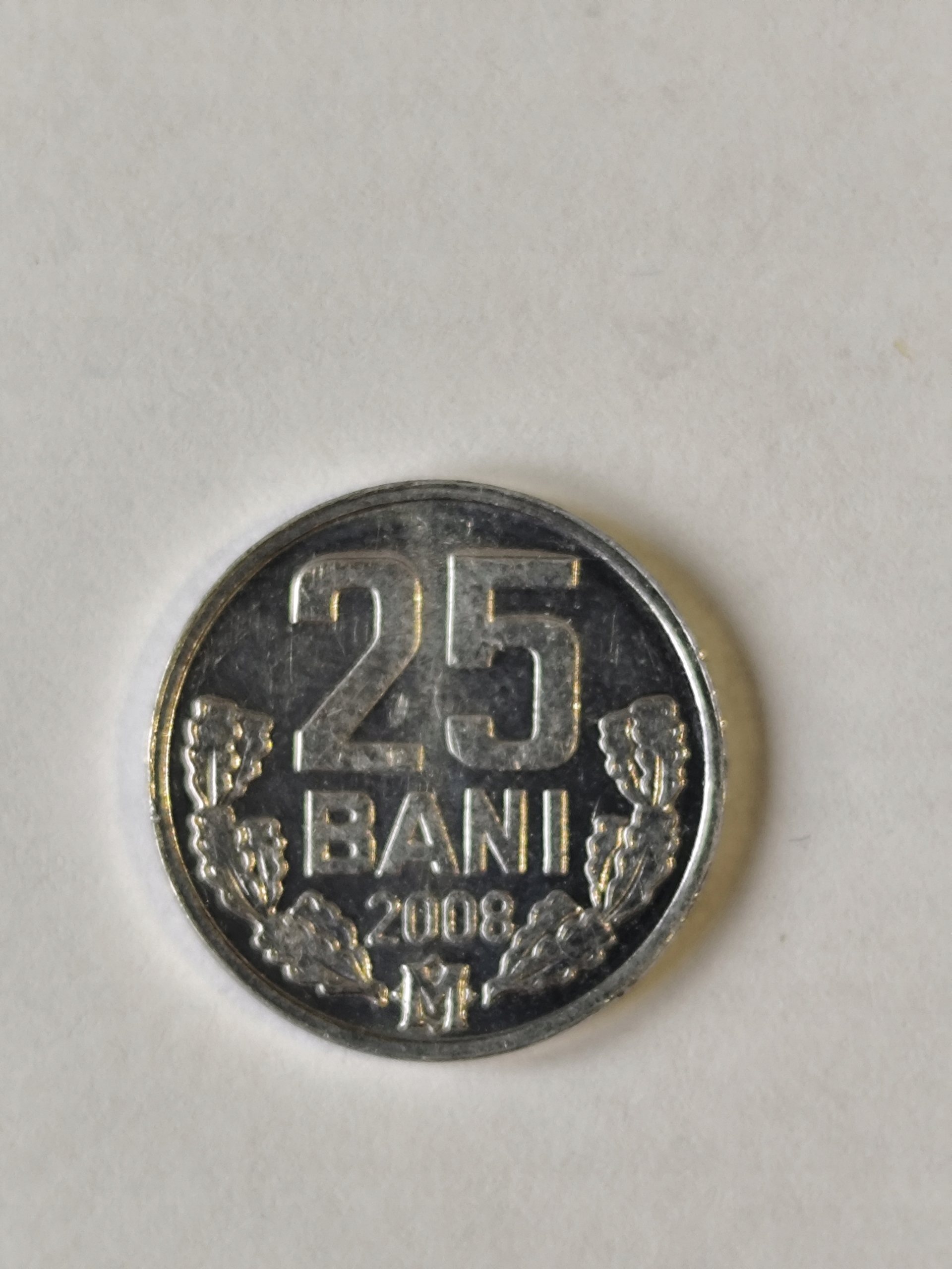 536/ Mołdawia 25 Bani 2008