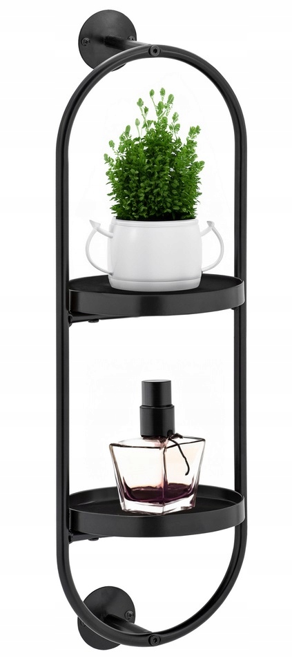 AWD PÓŁKA ŚCIENNA CZARNA LOFT AWD02051890