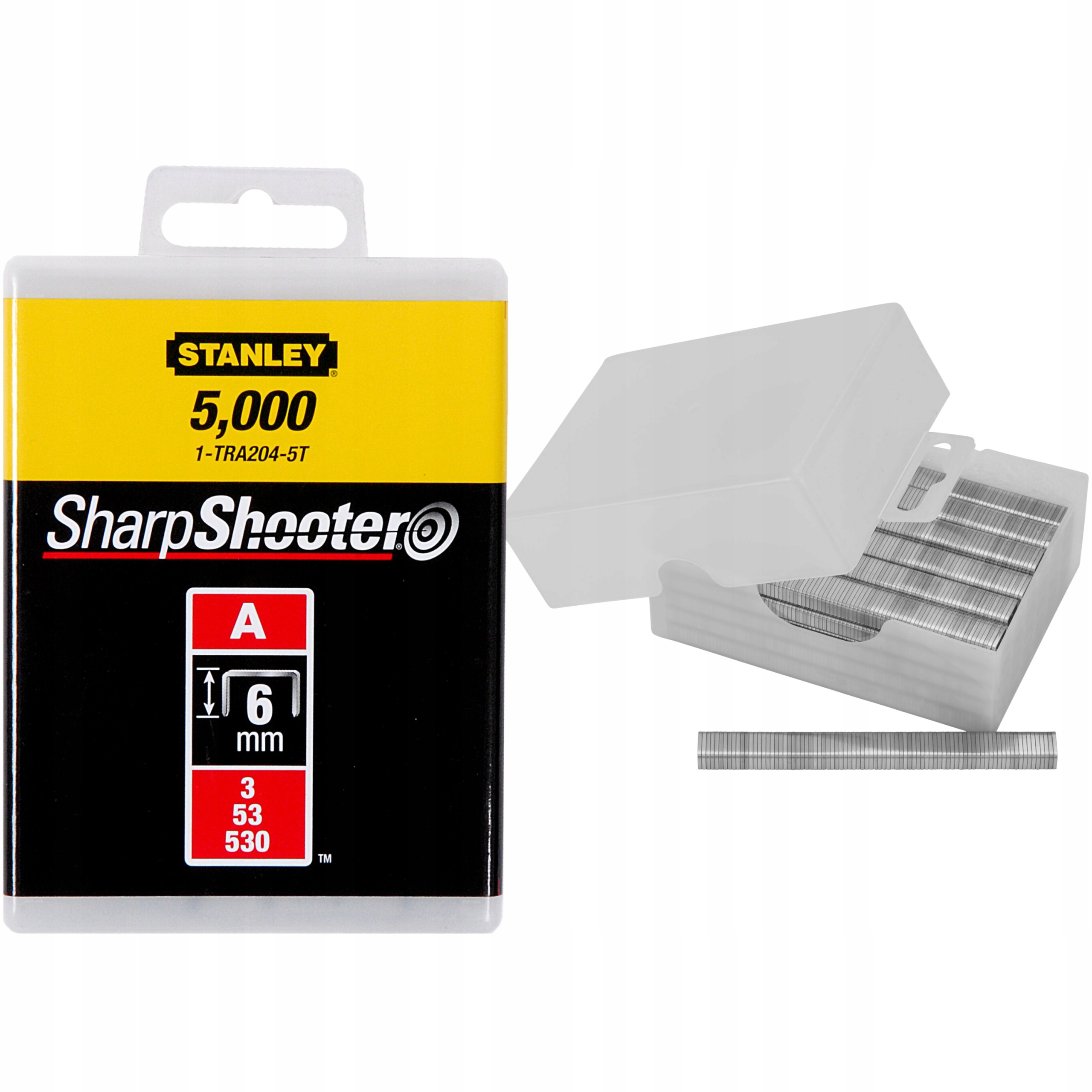 

Zszywki Stalowe Zszywka Typ A 6MM 5000SZT Stanley