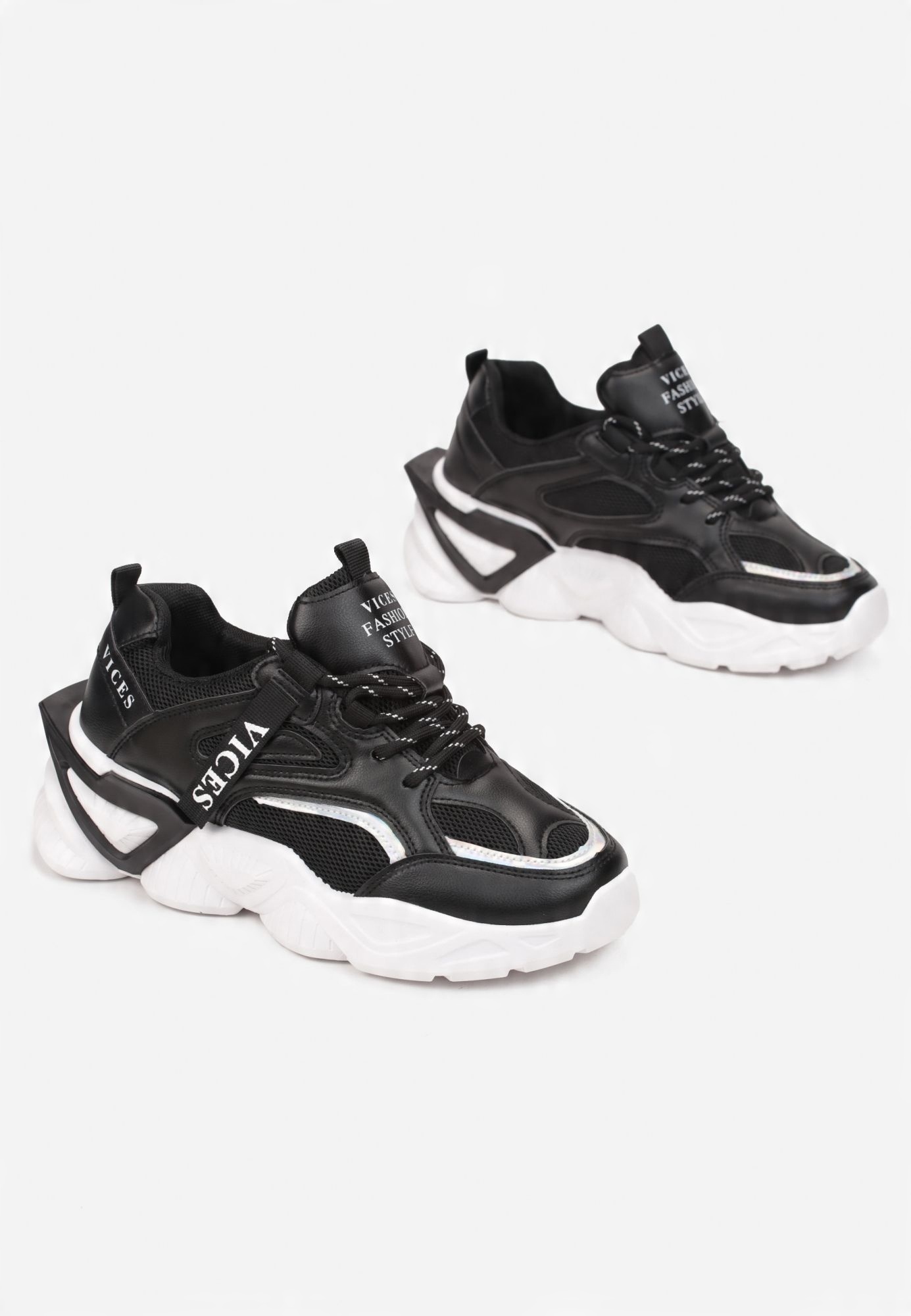 

Renee Czarne Sneakersy damskie 40