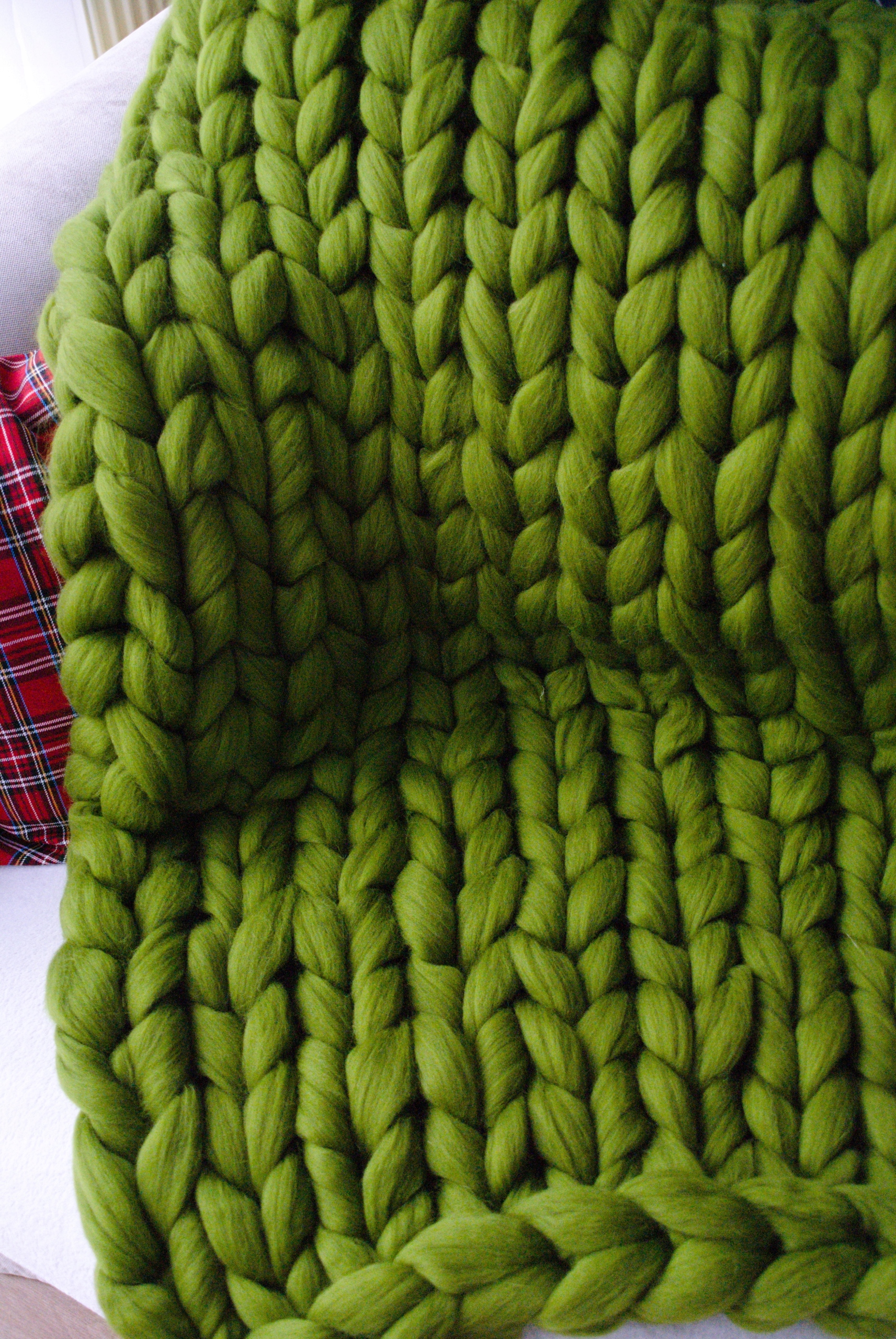 Deka z česané vlny 50x90 cm na objednávku