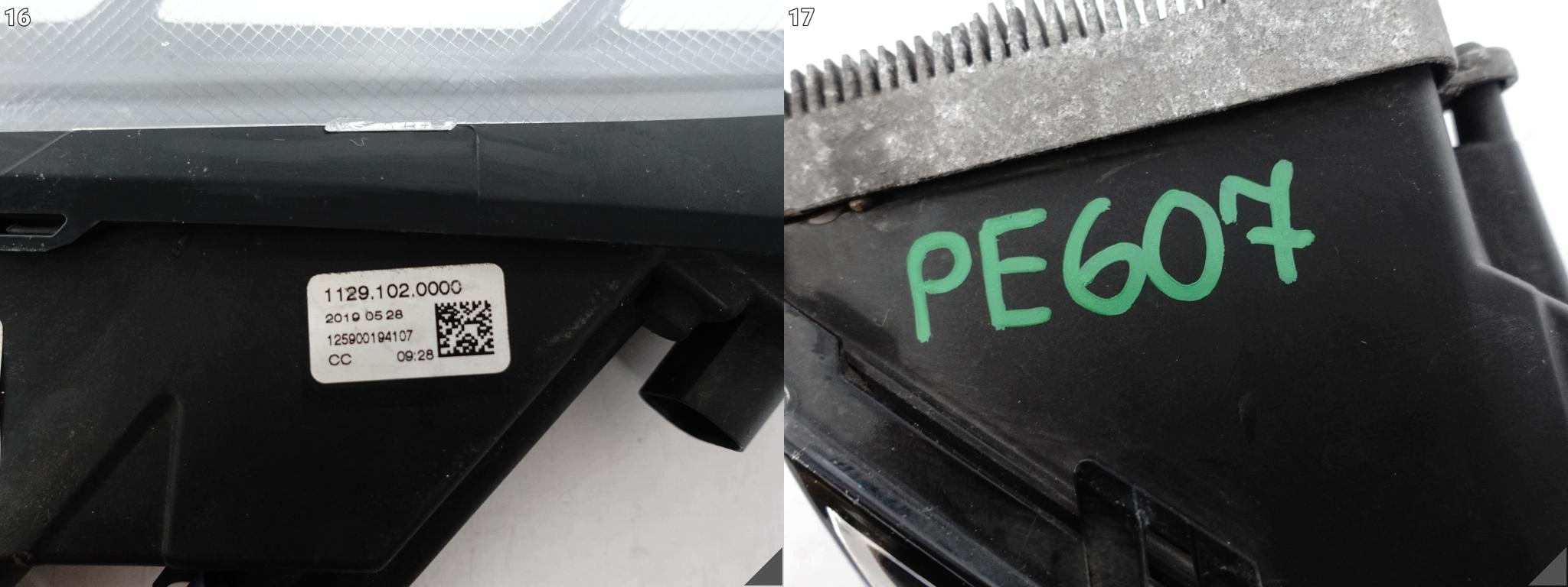 PORSCHE MACAN and 95B LIFT 19- light LED DRL indicator W bumper front R