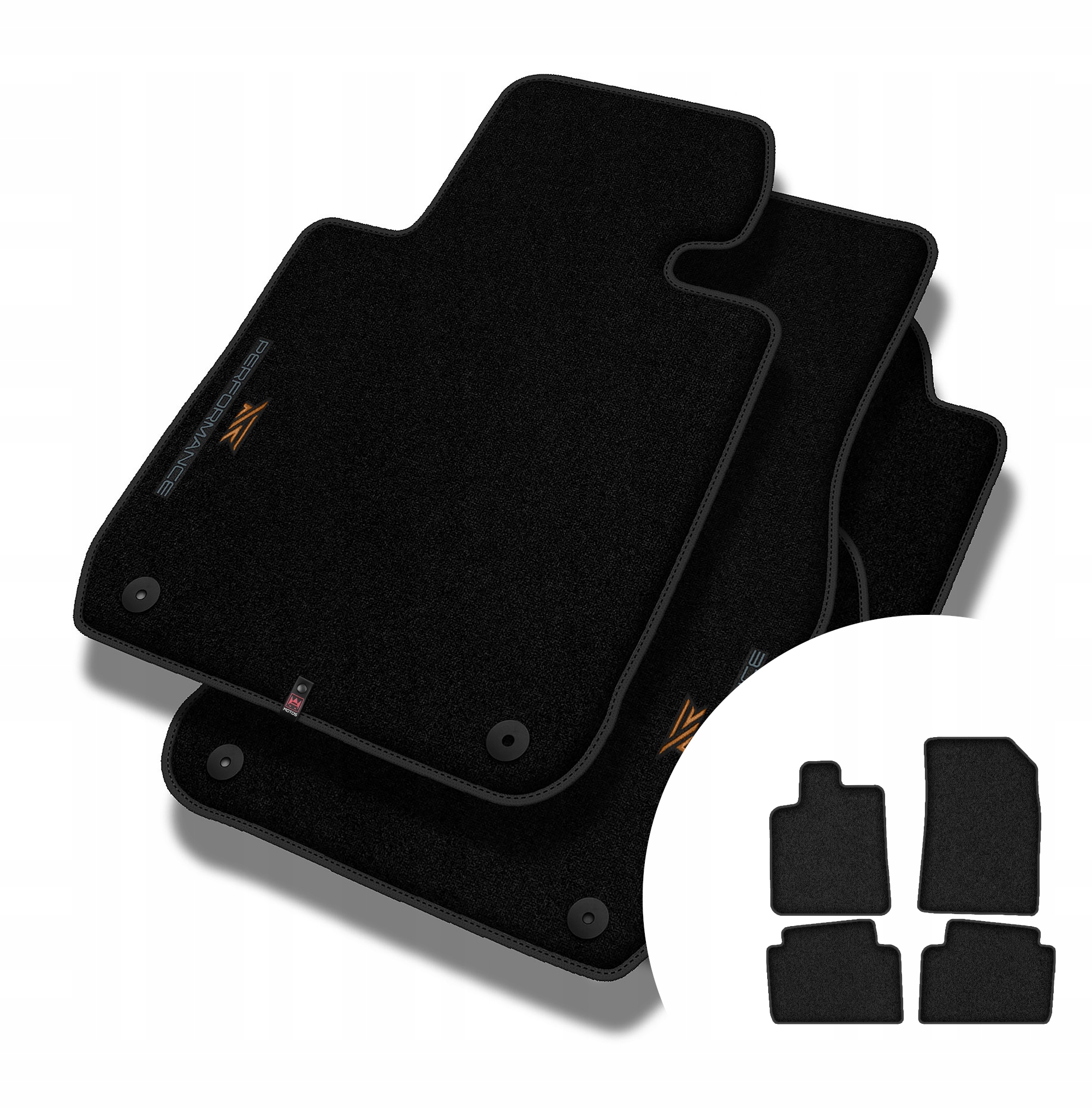 Velúrové koberčeky Performance Premium pre Citroen C5 I 2001-2004