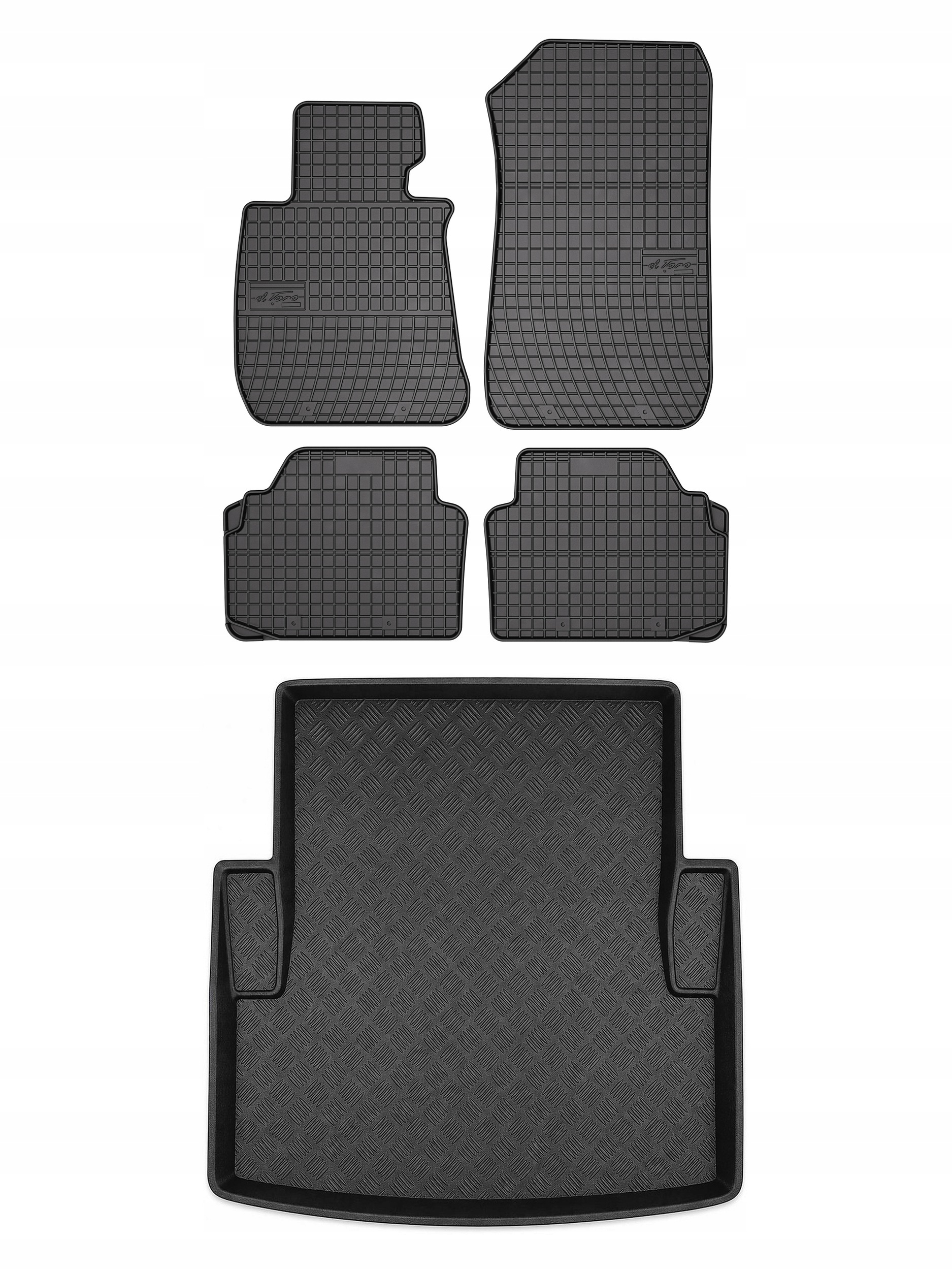 Gumové rohože SolidPRO rohož batožinového priestoru pre: Bmw radu 3 E90 2004-2011