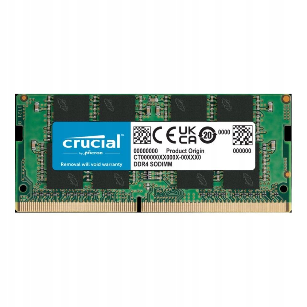 Crucial DDR4 8GB 3200 CL22 SODIMM Zielony