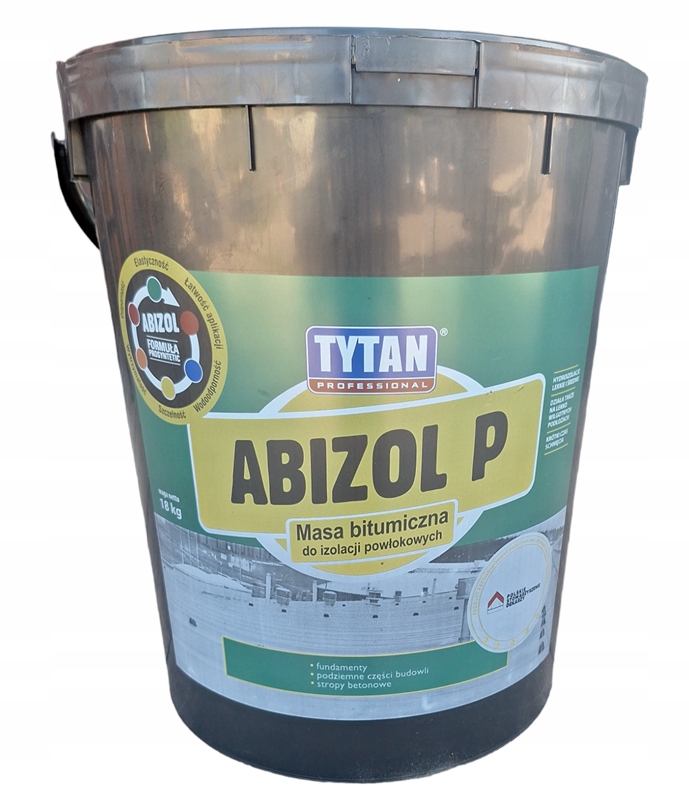ABIZOL P MASA BITUMICZNA POWŁOKOWA 18 KG IZOLACJI