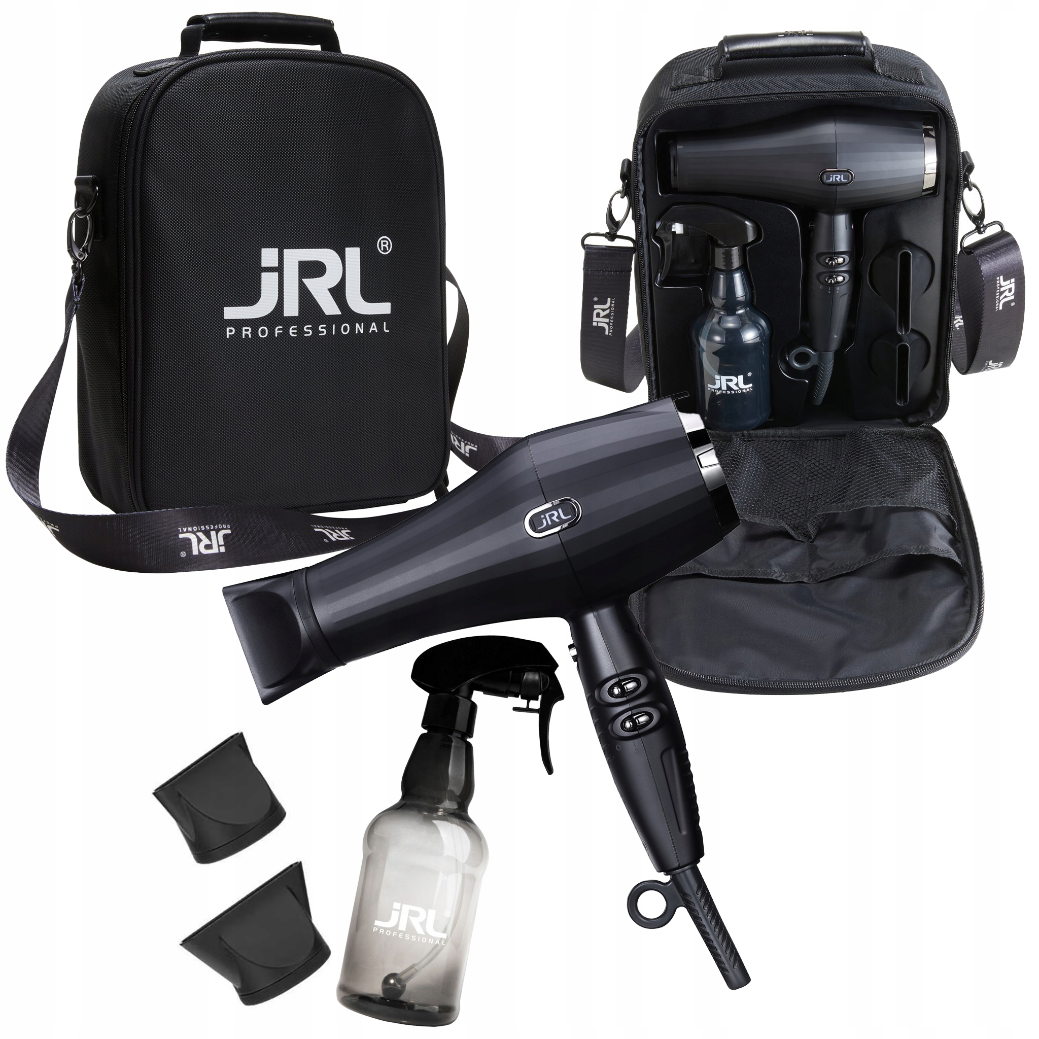 Jrl Forte Pro 2020L suszarka do włosów rozpylacz barberski torba