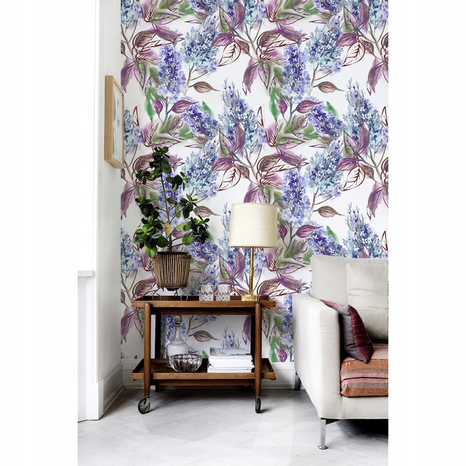 

Fototapeta ścienna Fioletowe kwiaty bzu 250x250 cm