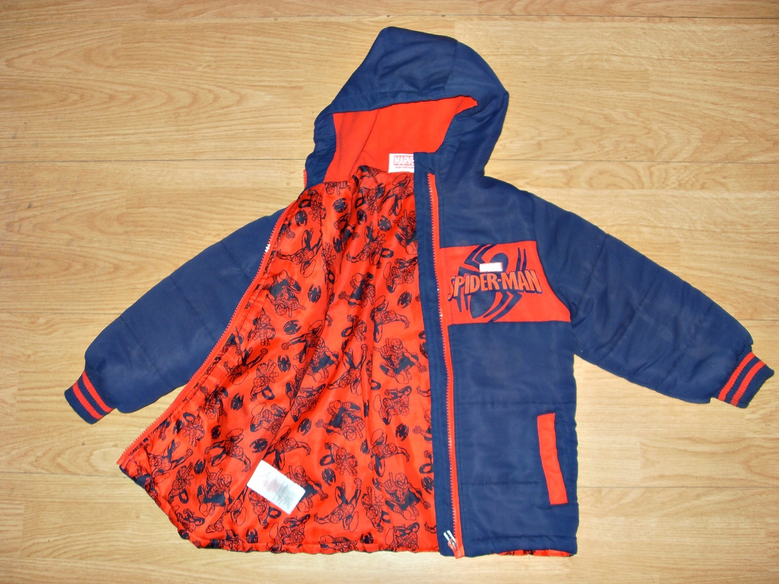 ZIMOWA KURTKA 2-3 LATA 92/98 Marka Marvel