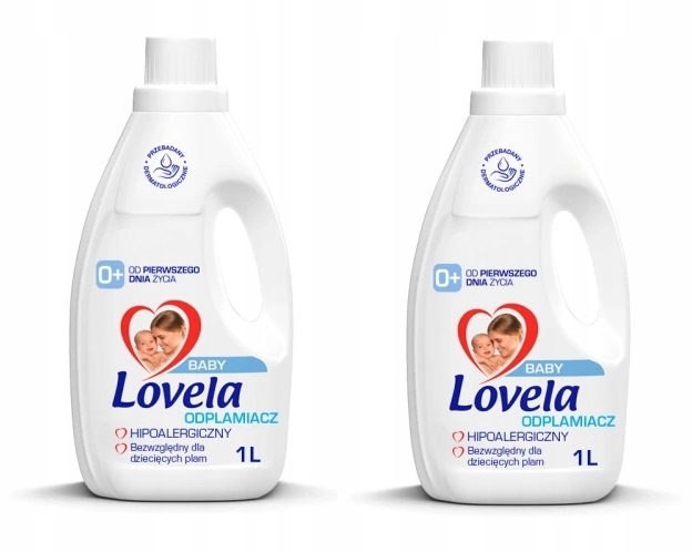 

Lovela Baby, Odplamiacz w żelu, 2 x 1 l