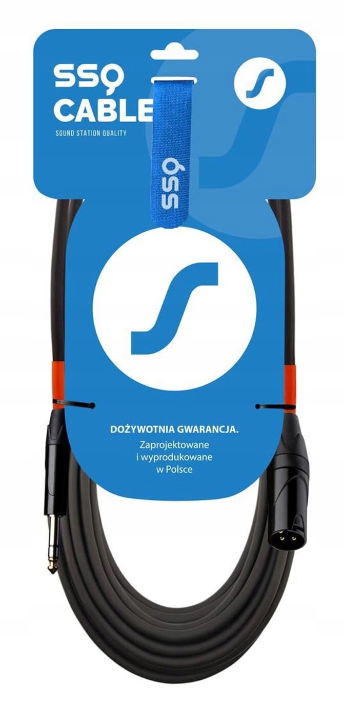 Stereo jack kabel Xlr samec 10 m Ssq JSXM10 Event