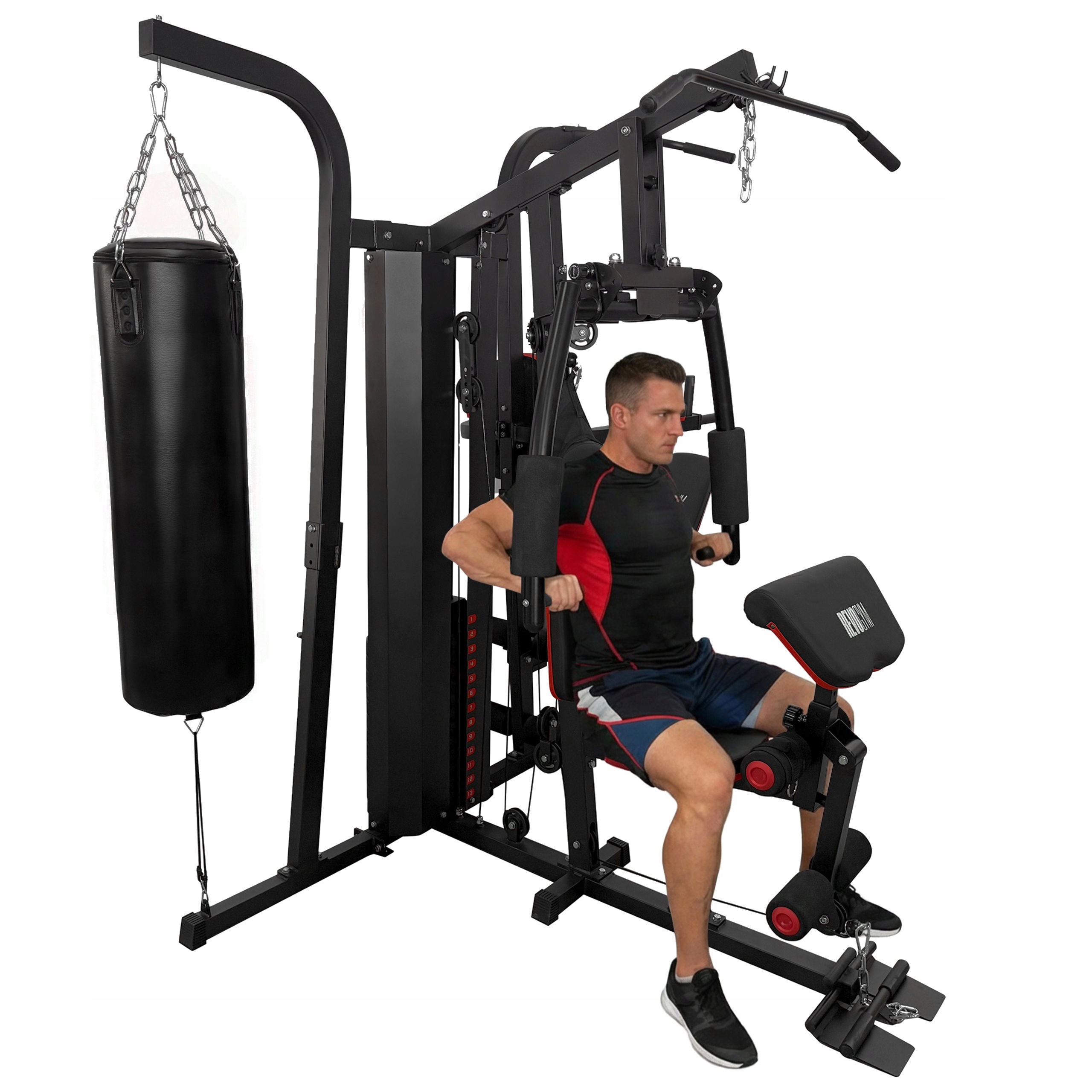 Atlas Do Ćwiczeń Wielofunkcyjny Treningowy Siłownia Domowa LS02 90KG