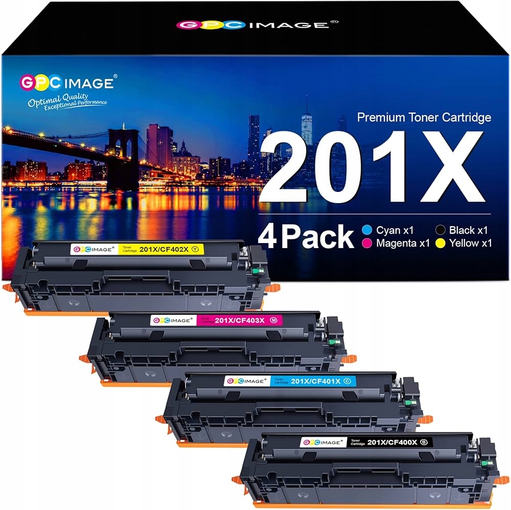 Toner 201X Sada Hp Color LaserJet Pro M252n, M252dw, M277dw, M277n, M274n