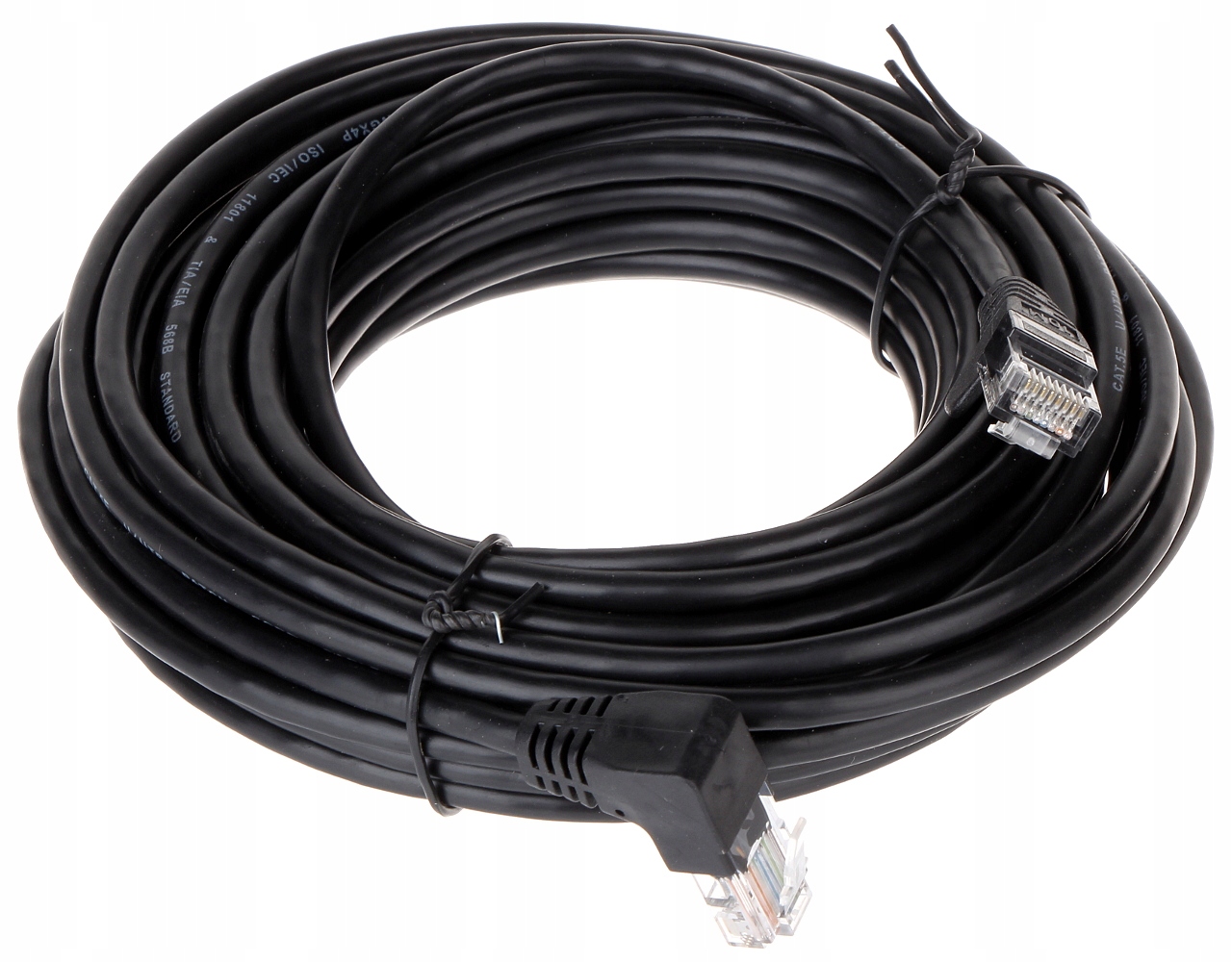 

Patchcord RJ45/10-PK/B czarny kat.5e 10m