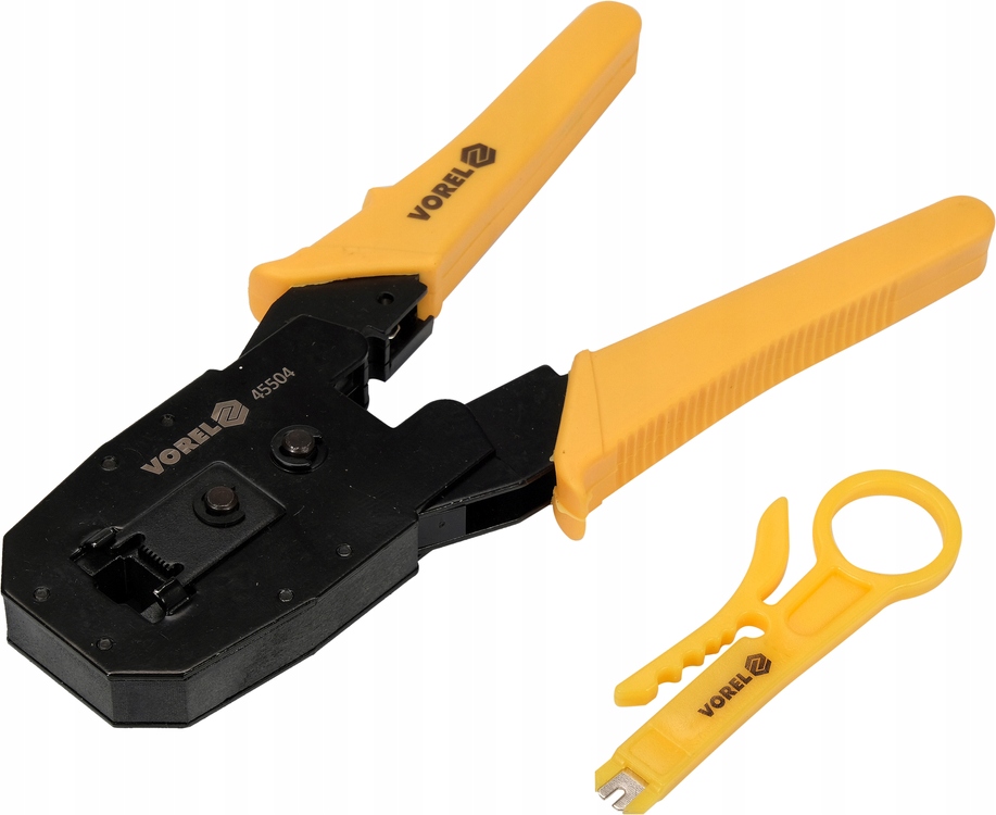 SZCZYPCE DO ZACISKANIA WTYCZEK RJ45 RJ10 RJ11 Kod producenta 45504